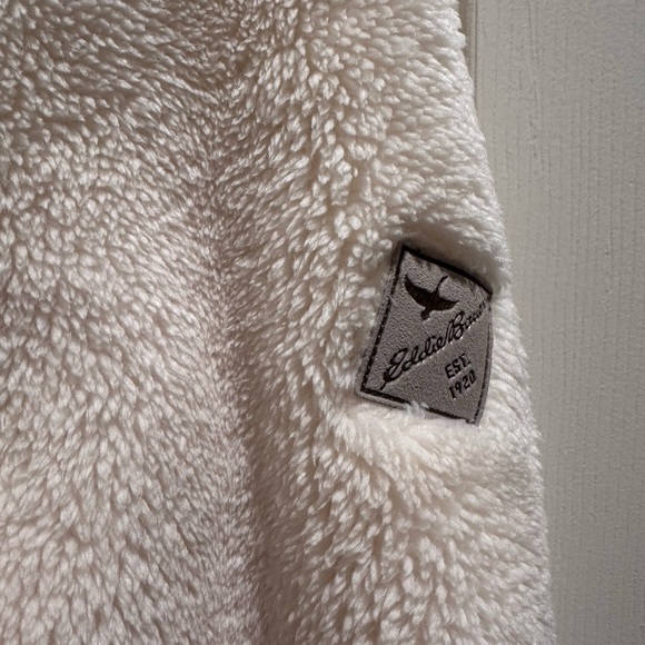 Cream Fleece Zip-Up Jacket - Picture 2 of 5